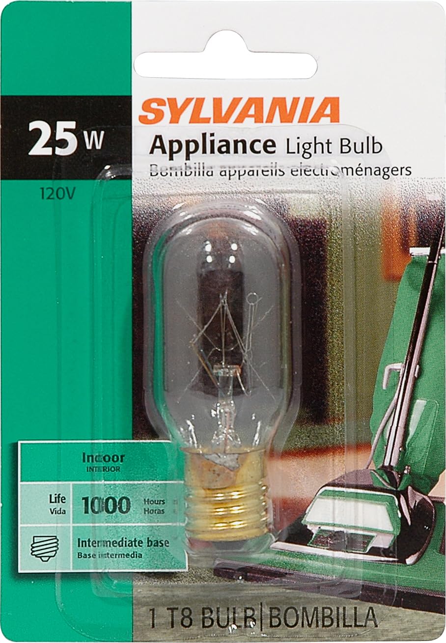 Sylvania 25 Watt T8 Appliance Light Bulb 1 Pack - Incandescent