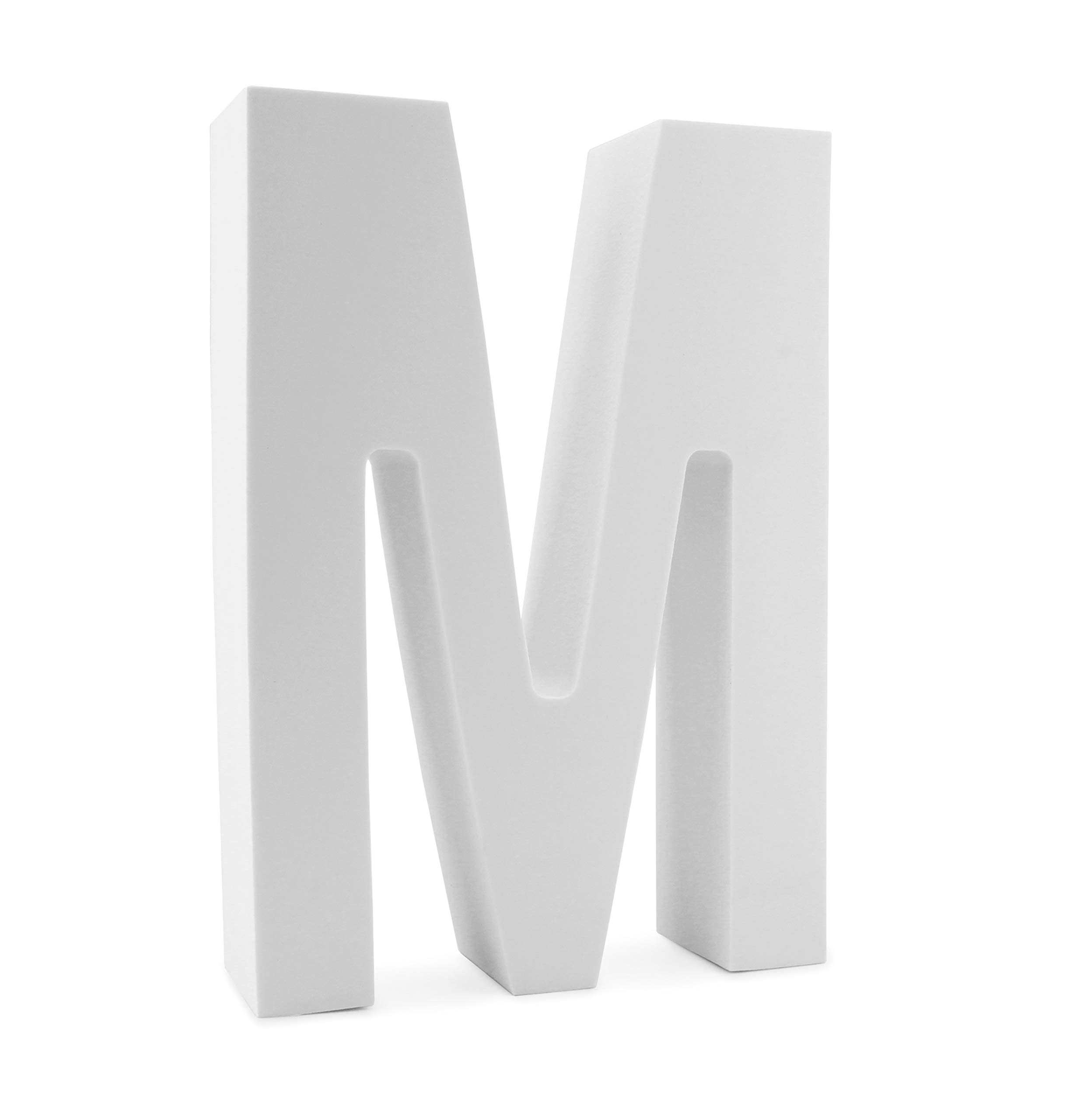 Cornucopia 12-Inch EVA Foam Letter M for Events, Parties, Weddings and Businesses