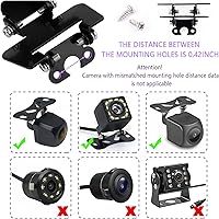 Vista 5 de Soporte Universal de Montaje para Cámara de Tablero para Soporte de Cámara Trasera Soporte de Ventana Trasera Compatible con la Mayoría de Cámaras