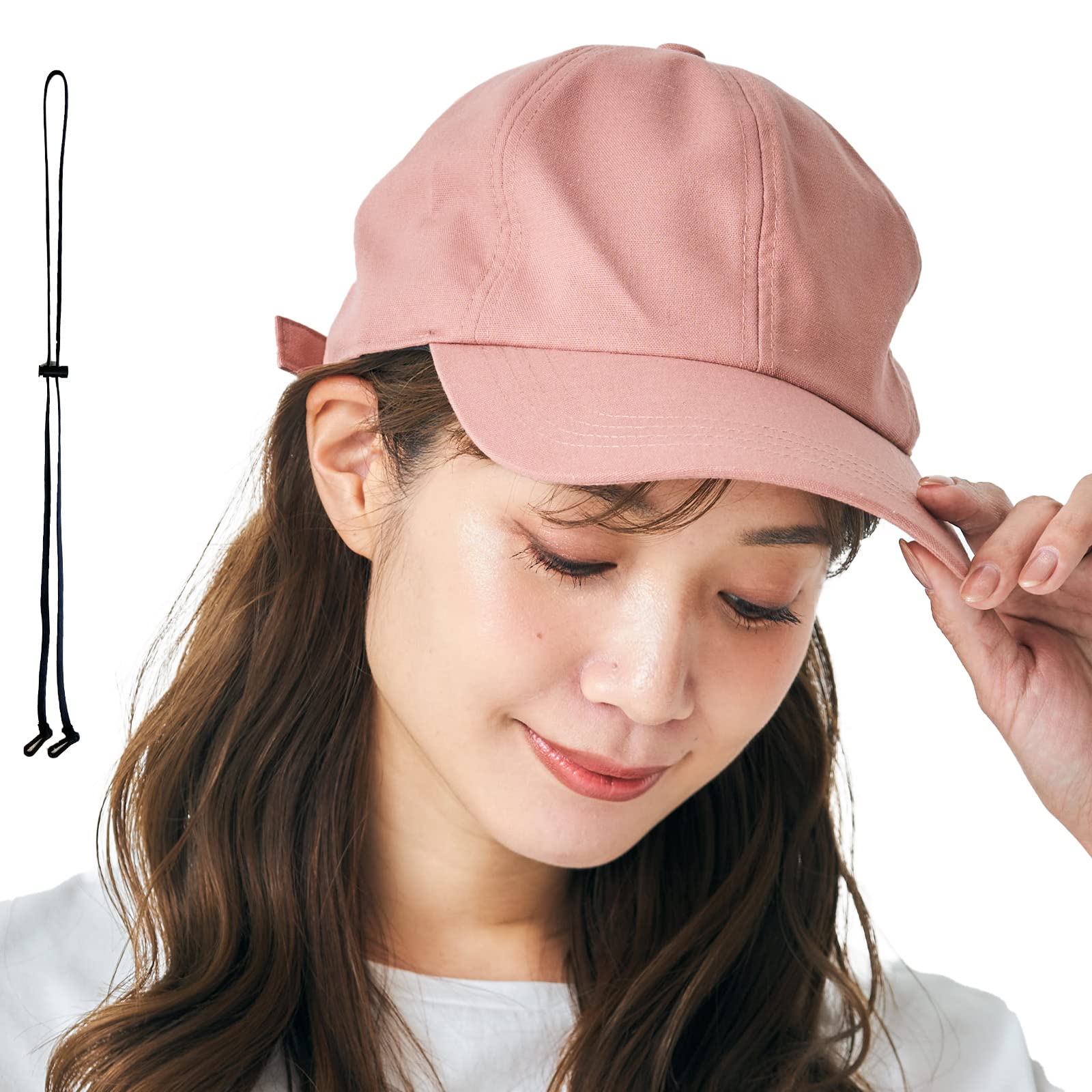 Amazon | [HAT MIKKE] キャップ 帽子 レディース 遮光100% 接触冷感 UV