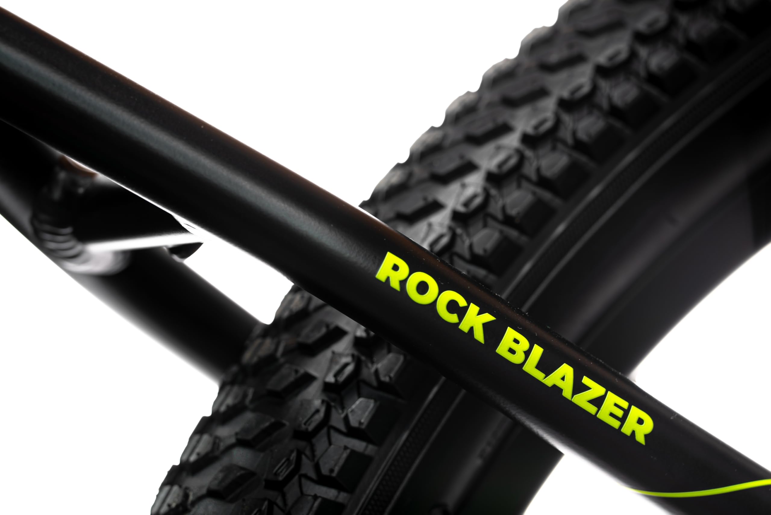 E-Bike Rockblazer 25 BlackGreen, Bicicletta Elettrica, Motore 250W, Fino a 25 Km/h, Batteria estraibile 36V 10.4Ah, Autonomia fino a 60 km, Cambio Shimano 8 marce, Ruote da 29’’ con freni a disco
