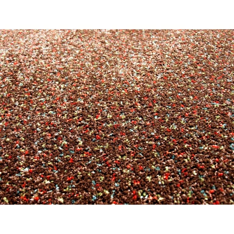 SUALSA Donia Rug Modern Design uni (100 x 150 cm) Marron