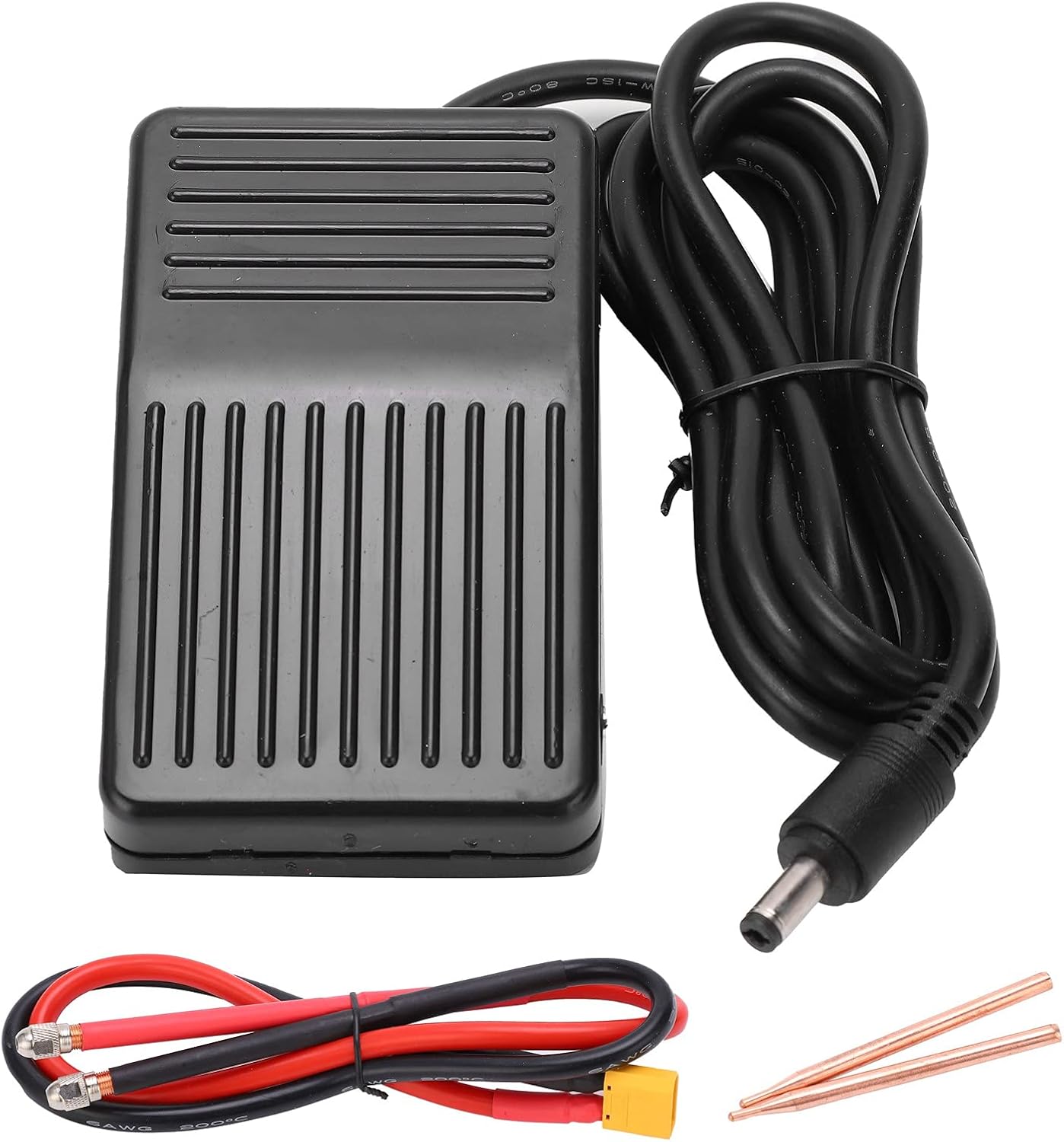 Respicefinem DIY Spot Welder Pen SQSW1 Portable Handheld Spot Welder Machine Spot Welding Pen Foot Switch Kit Include 2 Replacement Needles for Battery Jewelry and DIY Projects