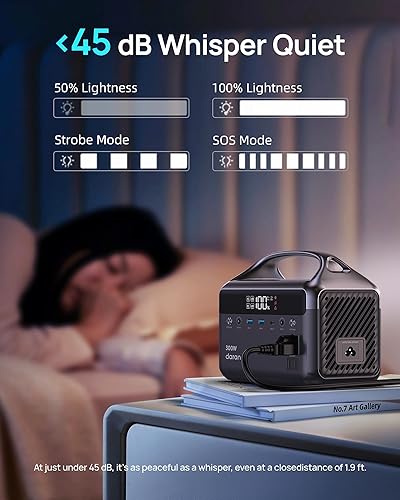 Miniatura 6 de Estación de energía portátil 300W 288Wh, generador solar para el hogar y acampar al aire libre. NEO 300L