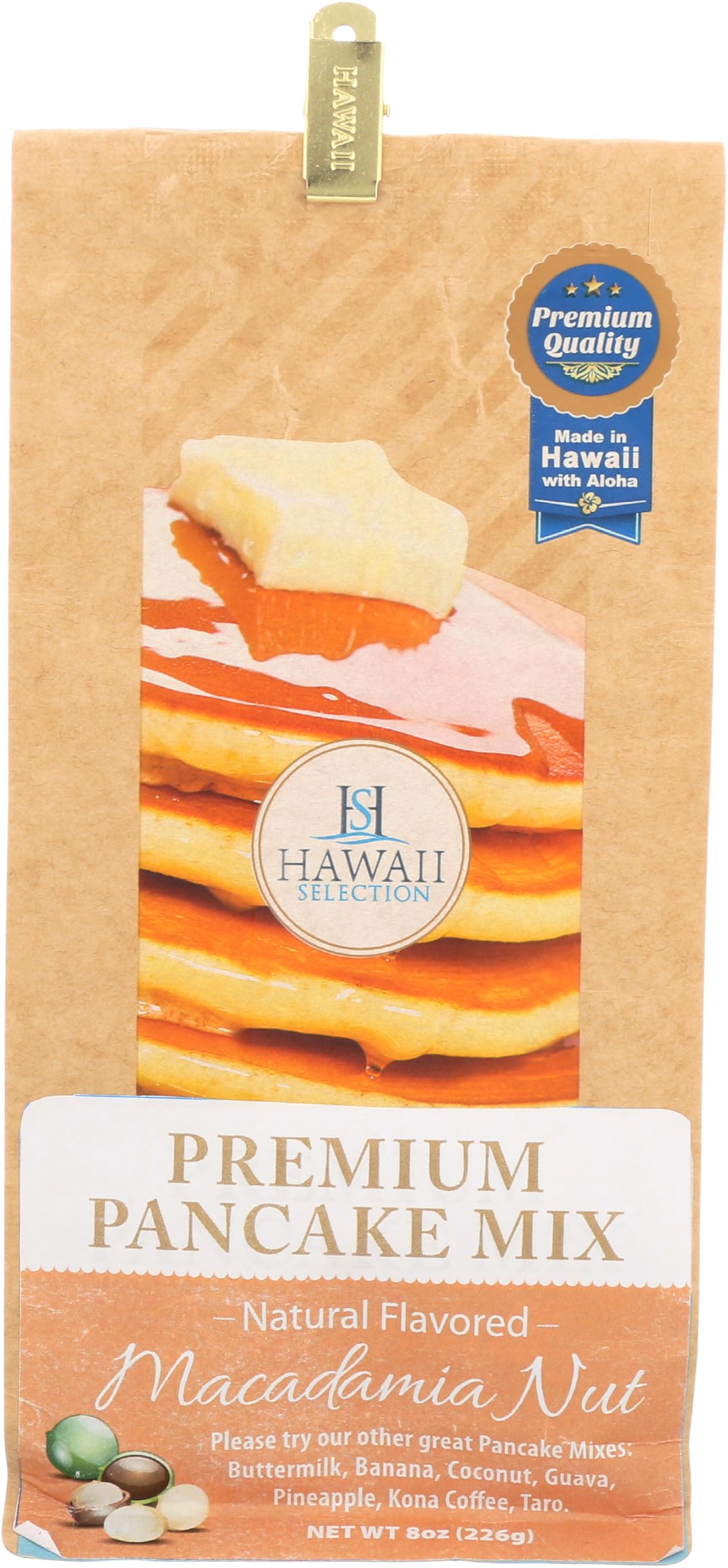 Amazon.com : Hawaii Selection, Pancake Mix Premium Macadamia Nut