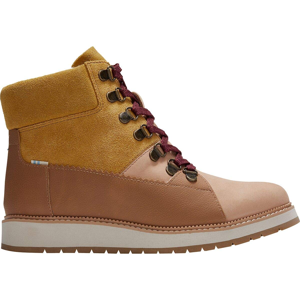 TOMS - Womens Mesa Boots, Size: 6 B(M) US, Color: Wp Honey Nubuck/Suede