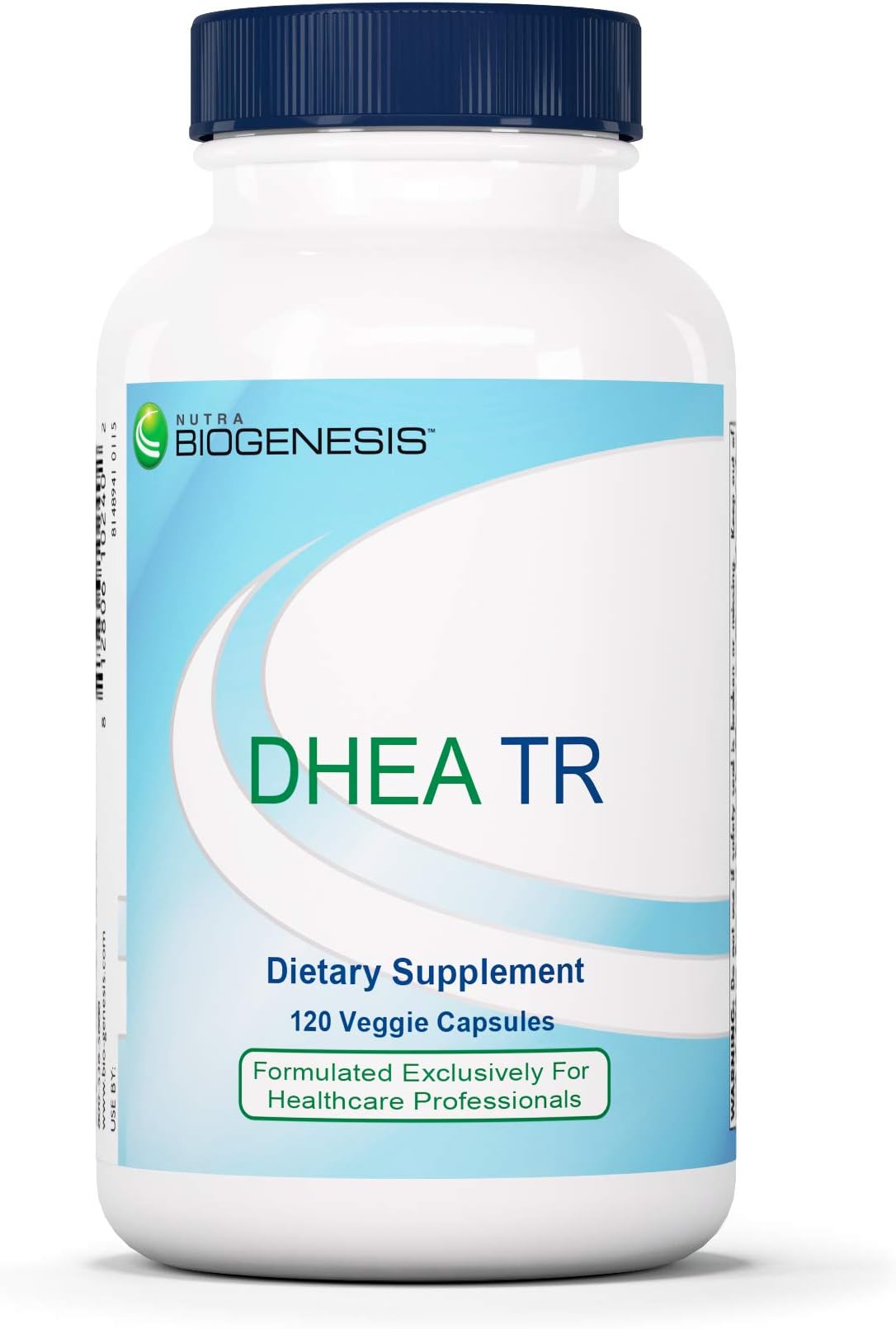 Nutra BioGenesis DHEA TR - DHEA for Endocrine Balance, Anti-Aging, and Heart Health - 10 mg, 120 Capsules