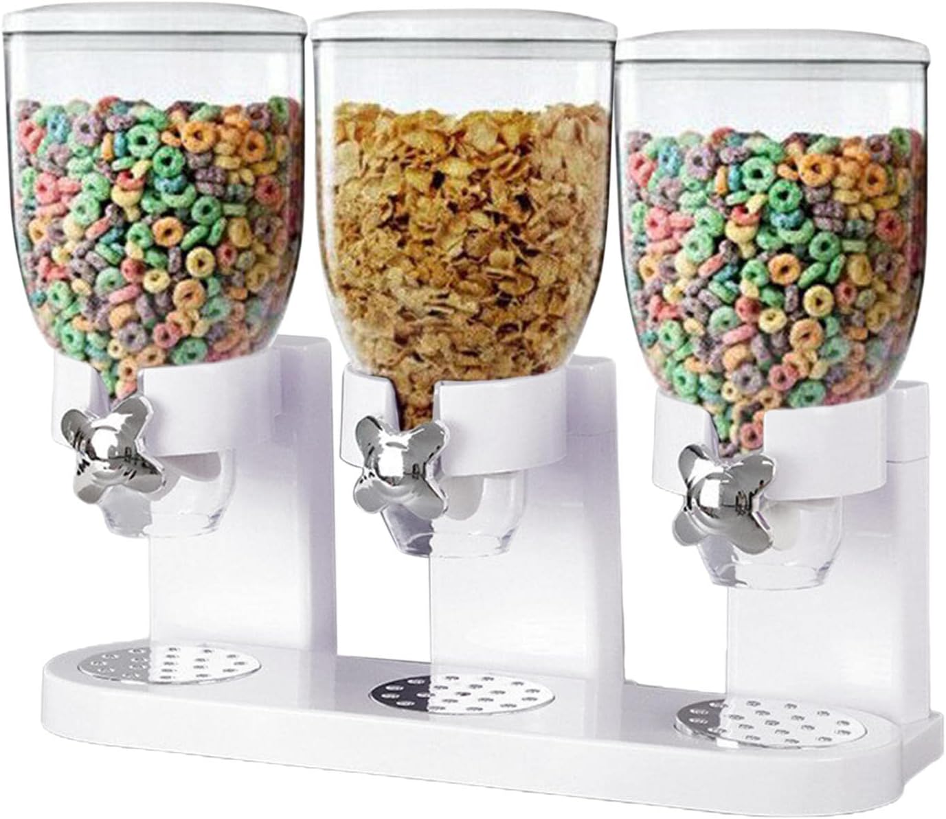 cereal dispenser, 3 in 1 cereal dispenser, rice dispenser, dry food dispenser