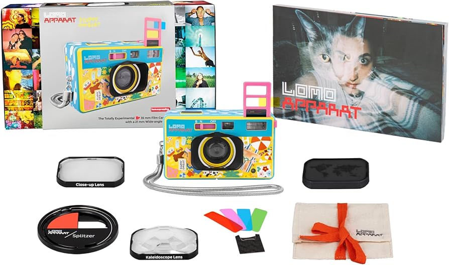 Amazon.com : Lomography LomoApparat Wide-Angle 35mm Film Camera Amazon.com : Lomography LomoApparat Wide-Angle 35mm Film Camera