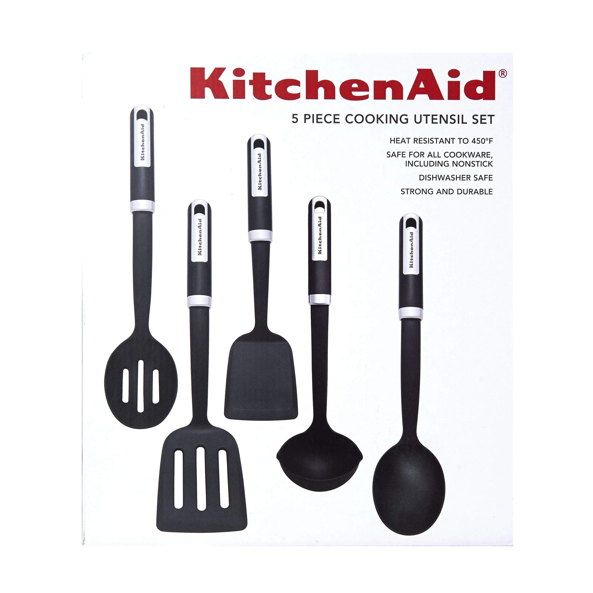Kitchenaid Gourmet Piece Kitchen Tool Set Black Assorted