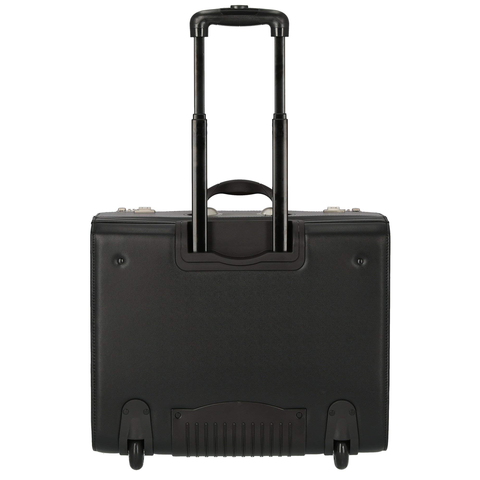 Pilotenkoffer 2-Rollen-Businesstrolley 50 cm schwarz