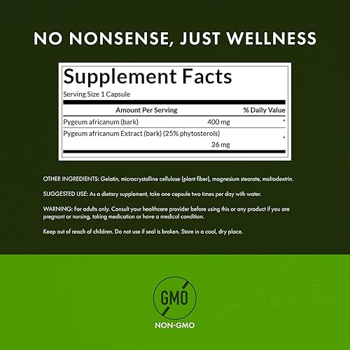 Miniatura 3 de Pygeum de 0003oz 120 comprimidos 1