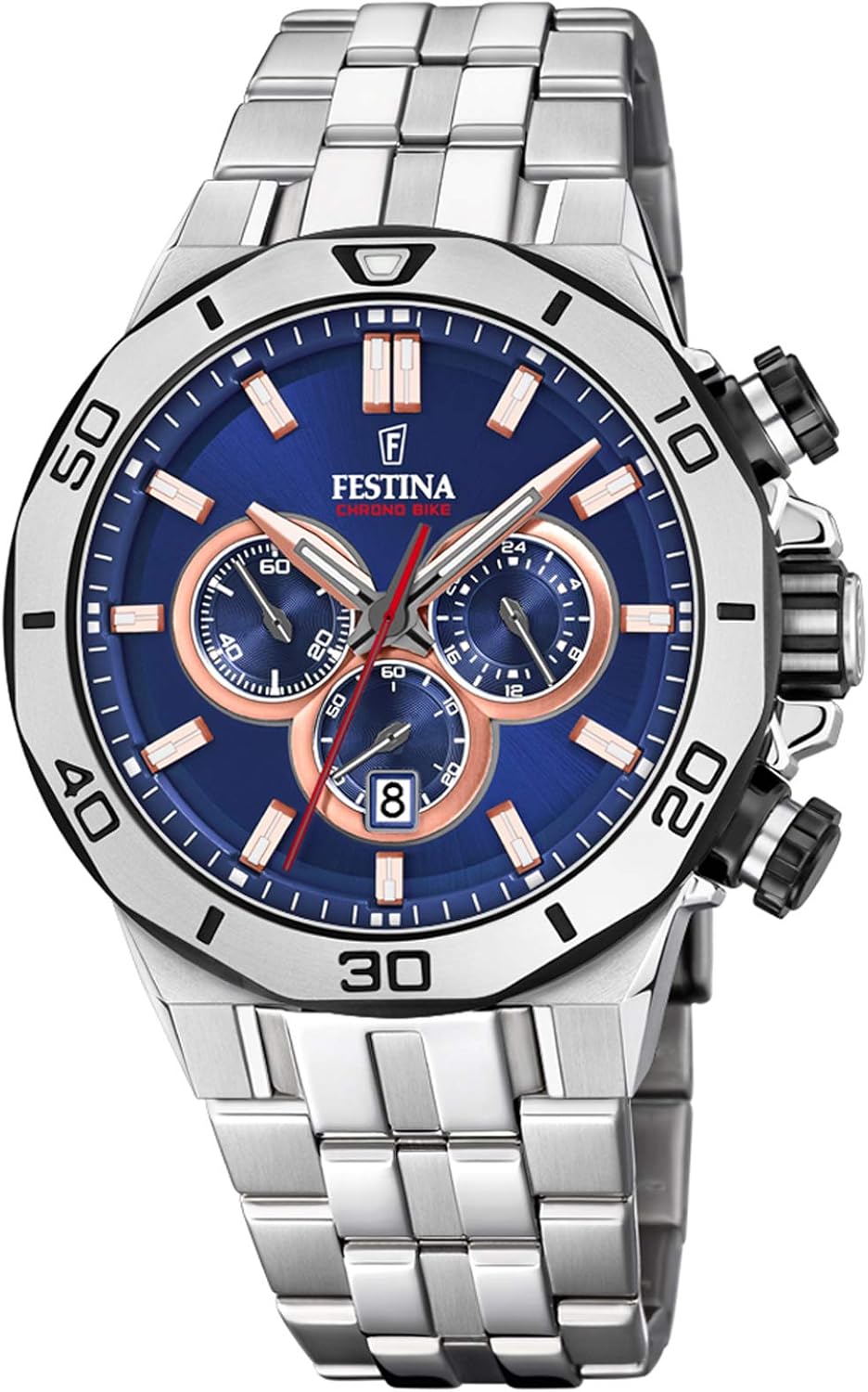 Amazon (フェスティナ) Festina Festina watches 男性用 アナログ表示 クオーツ ?表 同 ステンレス鋼