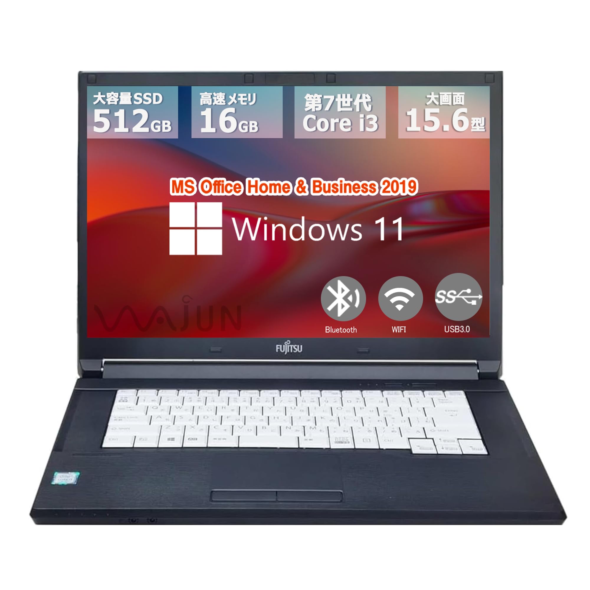 Amazon.co.jp: Fujitsu Laptop A577 / 15.6 Type / Win11 Pro