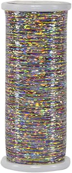 Superior Threads - Shiny Metallic Sewing Thread for Embroidery, Quilting, and Decorative Stitching, Glitter #112 Peacock Variegated, 400 Yds.
