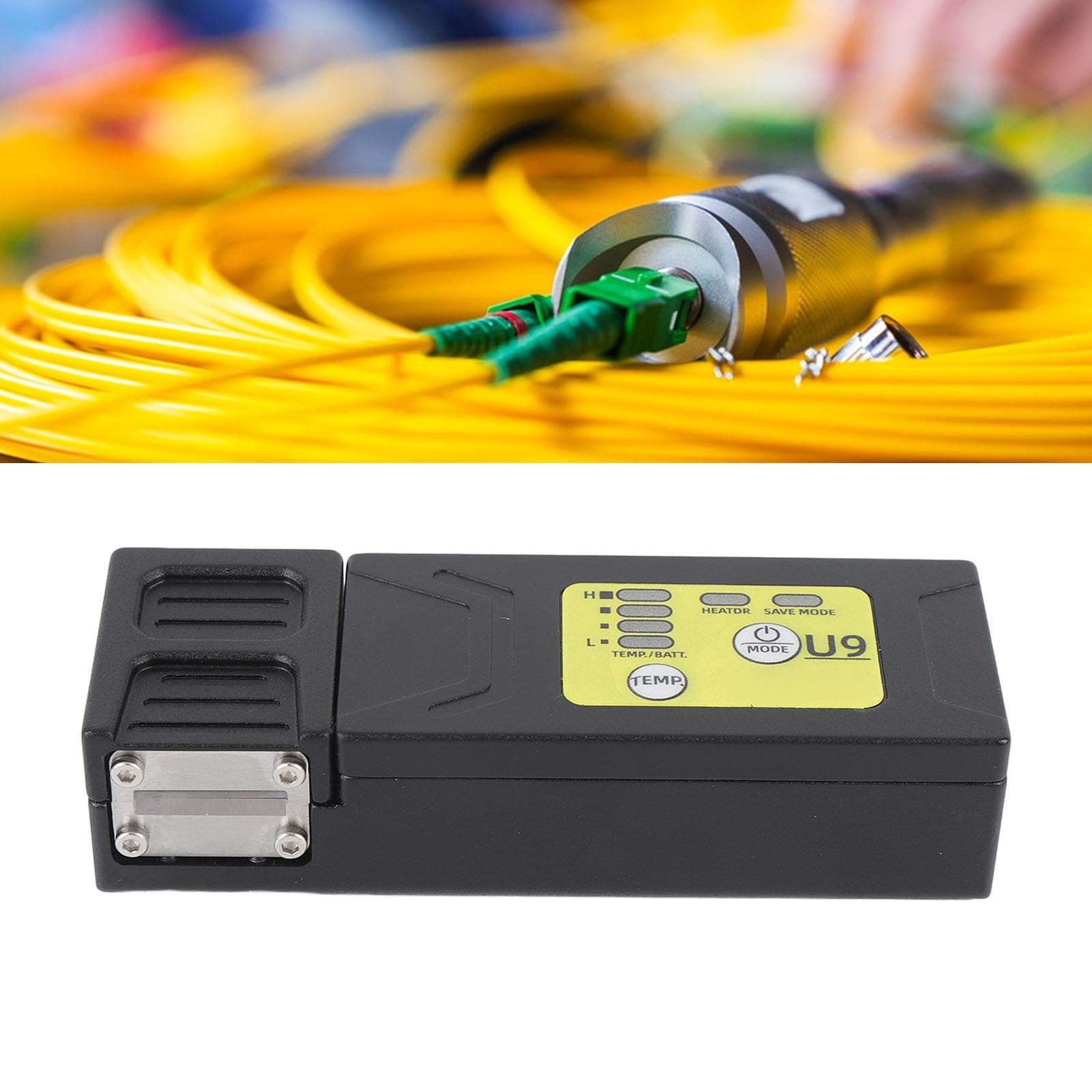 Pelador térmico recargable de fibra óptica con calentamiento automático para fibras ópticas en haz, desnudas y en cinta: pelado de alta eficiencia, calentamiento automático,