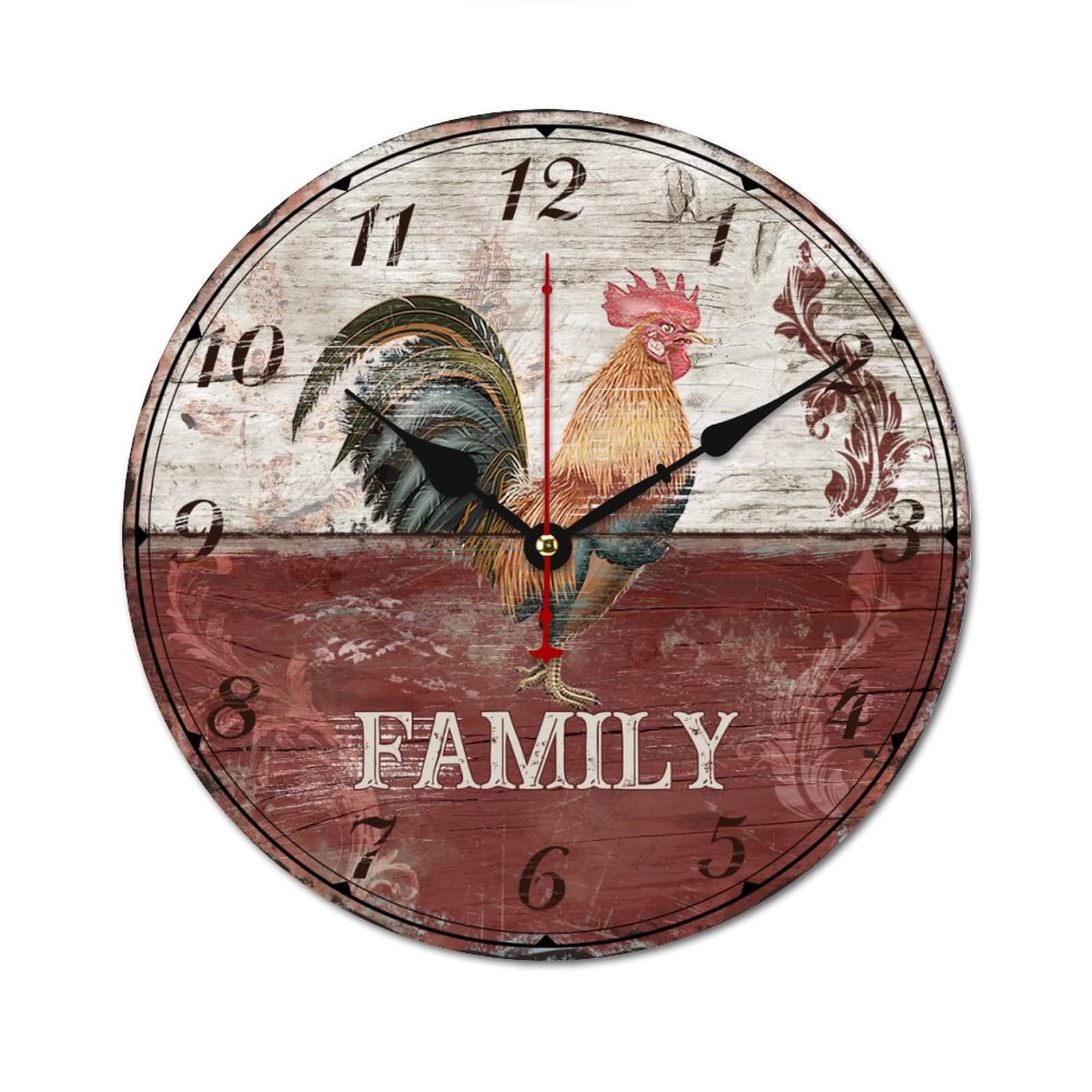 Horloge coq en bois silencieuse pour ne plus gâcher vos nuits de sommeil