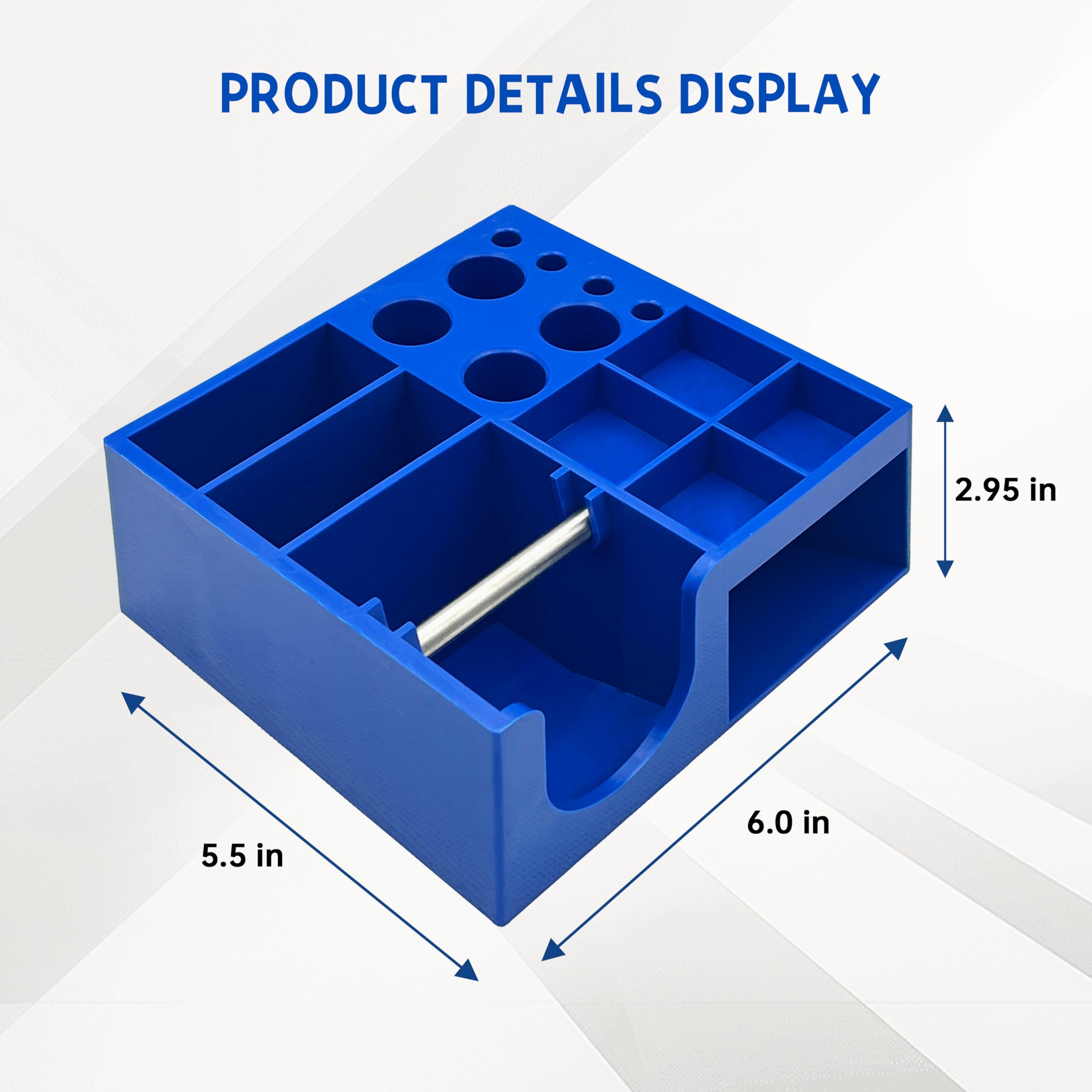 Solder Dispenser Reel Stand, Solder Wire,Flux,Paste and Small Parts Storage Box