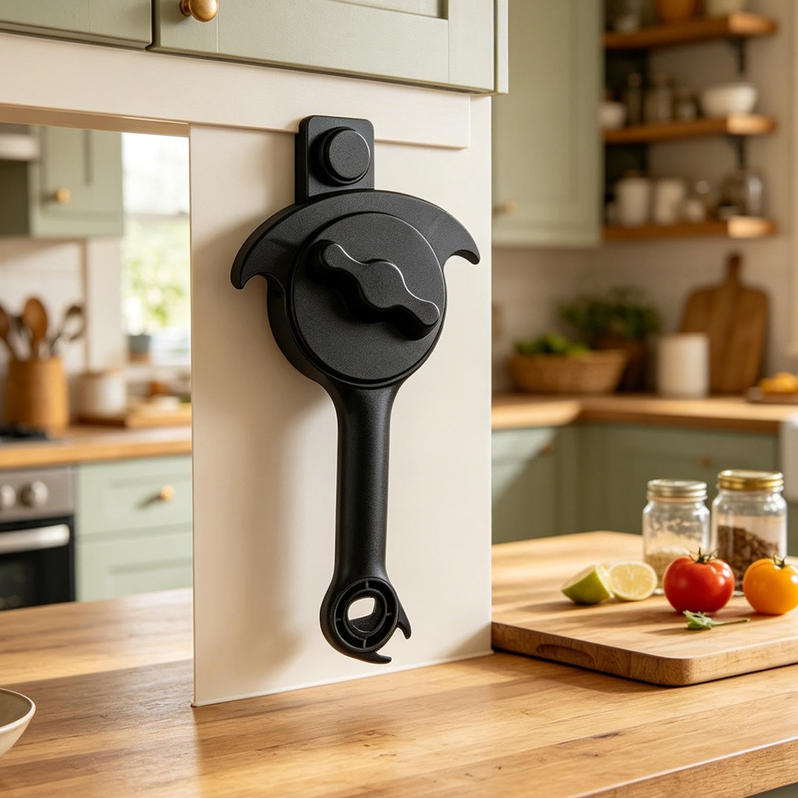 Abrefrascos Herramienta ajustable para abrir de latas | Abridor Manual Tarros Para Mujeres Hombres Mayores Cocineros Caseros Cocina Diaria Camping Barbacoa Preparación Comidas