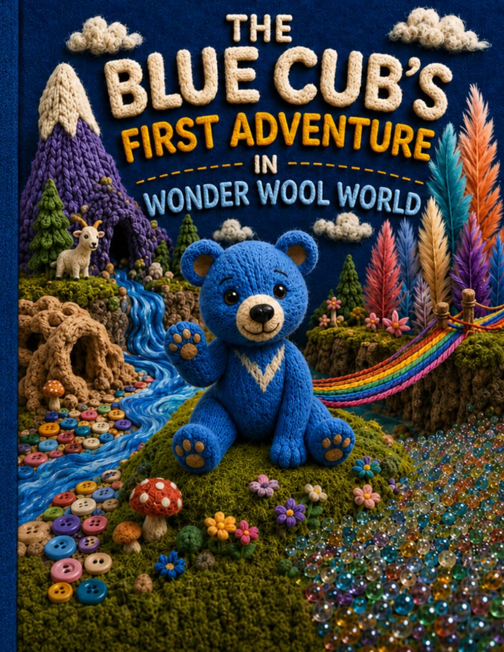 The Blue Cub's First Adventure: In Wonder Wool World (Blue Cub Adventures)