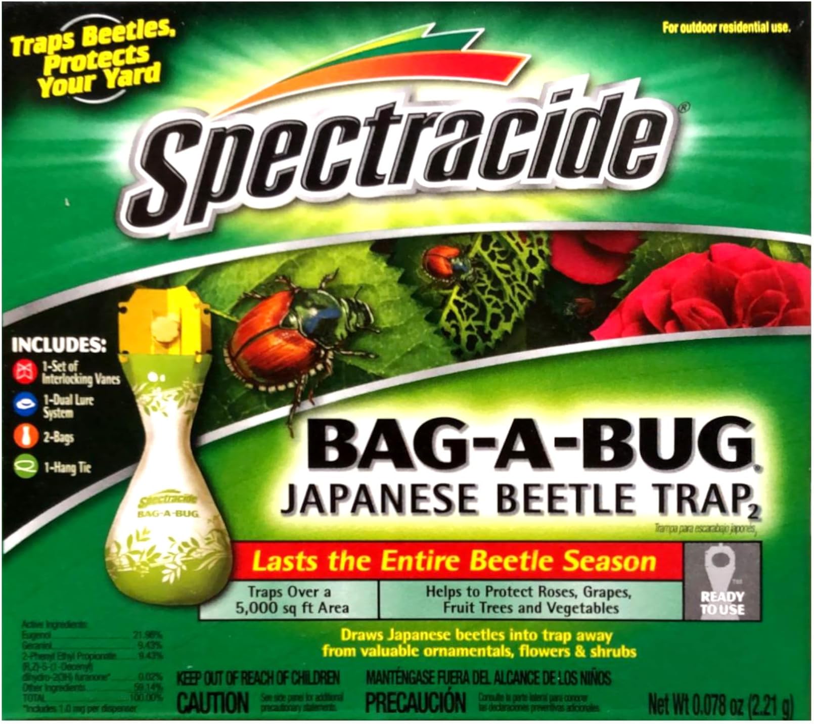 Bag-A-Bug Japanese Beetle Trap (Pack of 3)