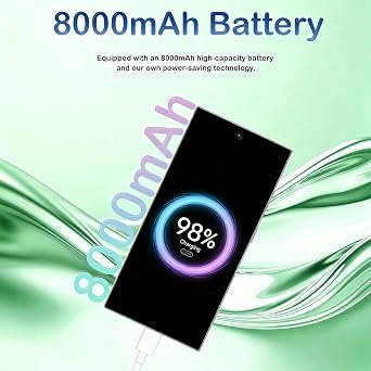 Unlocked Phones C25 Ultra NFC Function Smart Phone 12GB+512GB Large Storage