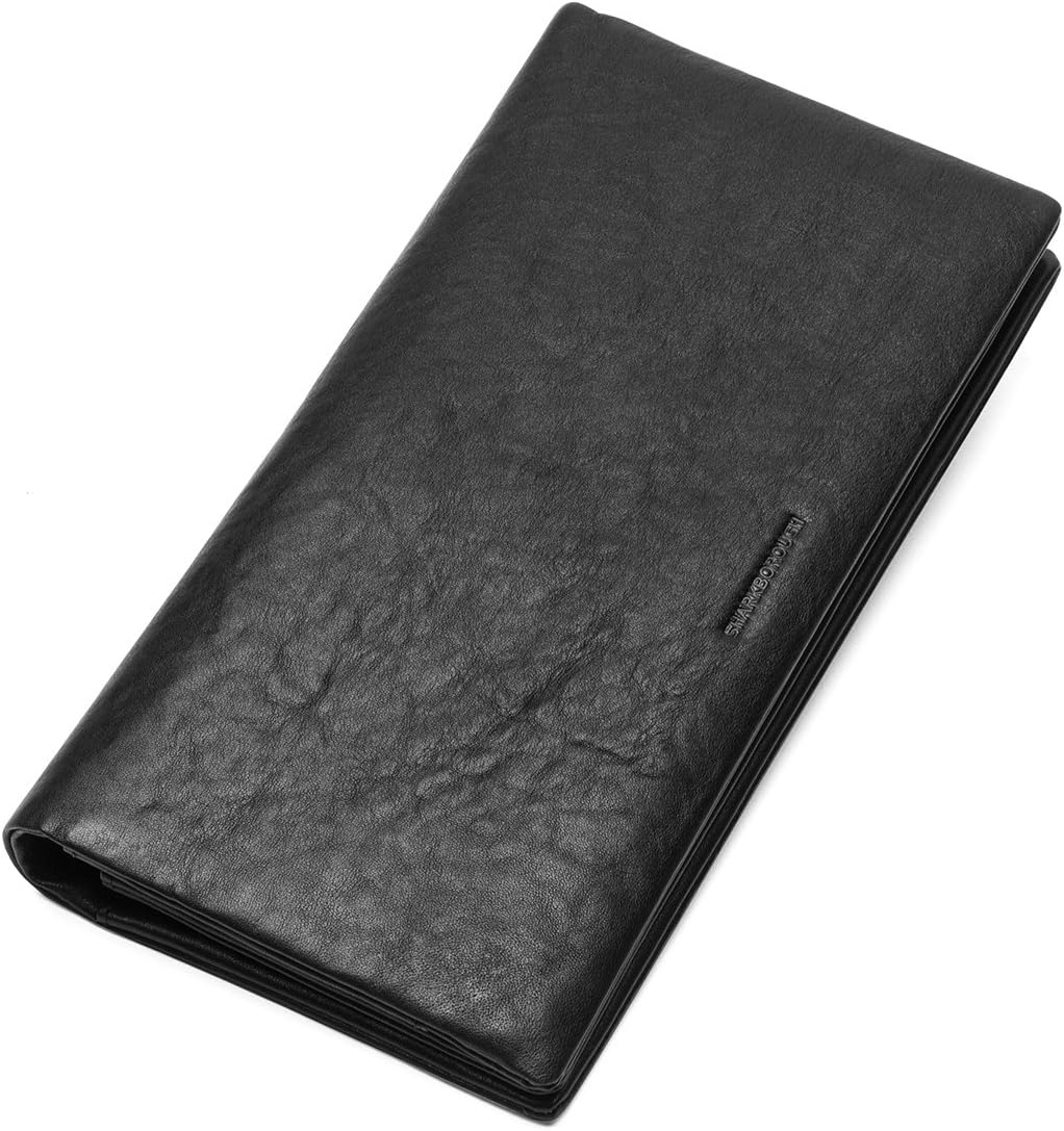 Signature Córdoba Men's Wallet long Bifold Credit ID Card Holders Extra Capacity Genuine Leather