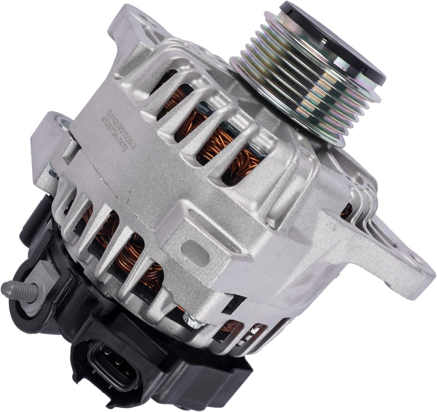 Alternator Replacement for Hyundai Veloster 2013-2017 Kia Soul Forte Koup Forte5 Rio 2012-2017 1.6L 110A 12V CW 6-Groove 373002B760 11609