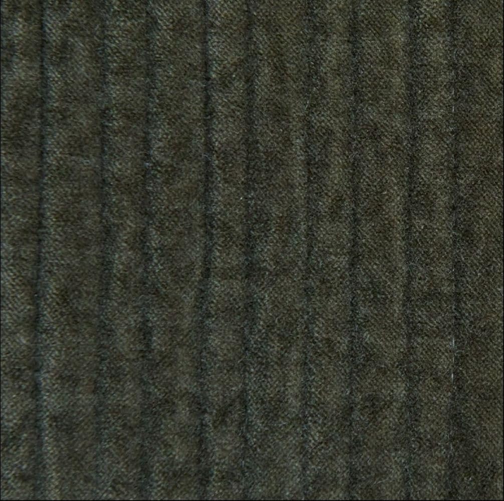 HiEnd Accents Stonewashed Cotton Velvet Quilt, King Size, Fern Green Solid Color, Classic Traditional Rustic Style Luxury Bedding, Soft Lightweight Bed Cover