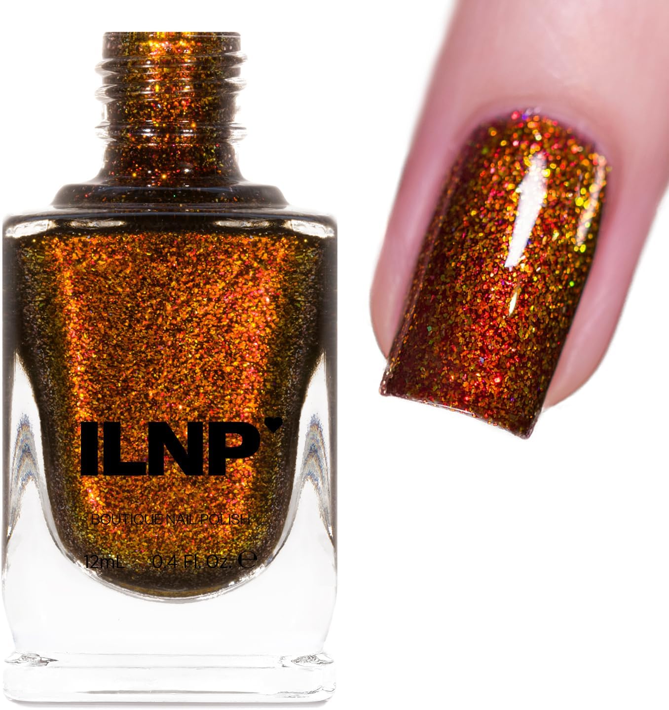 ILNP Autumn - Warm Brown Shimmer Nail Polish