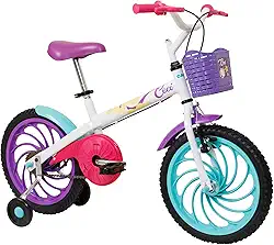 Caloi Bicicleta Infantil Ceci, Aro 16, Branca