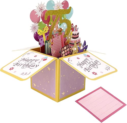 Miniatura 21 de Asmallgf Tarjeta desplegable de feliz cumpleaños 17 para niñas y niños, divertida tarjeta de felicitación 3D de cumpleaños de 17 años para él