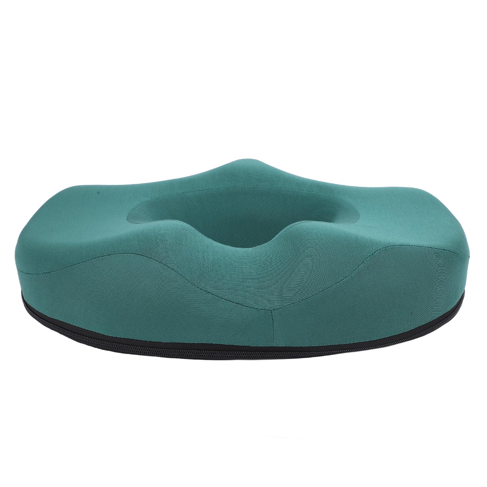 TYTOGE Donut Cushion Breathable Comfortable Improve Sitting Posture Donut Chair Pillow for Office Home (Green)