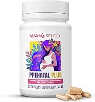 Vista 1 de Mama's Select Prenatal Vitamins for Women – Allergen-Free, MTHFR Friendly, Methylated Folate & B Vitamins, Easy-to-Digest, Supports Fetal