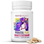 Mama\'s Select Prenatal Vitamins for Women - Allergen-Free, MTHFR Friendly, Methylated Folate & B Vitamins, Easy-to-Digest, Supports Fetal Development, Once Daily, Vegan, No Biotin