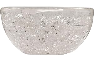 Clear Quartz Orgonite Crystal Bowl for Meditation