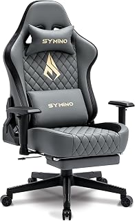 Symino Gaming Stuhl, Ergonomischer Gaming Sessel, Racing PC Stuhl