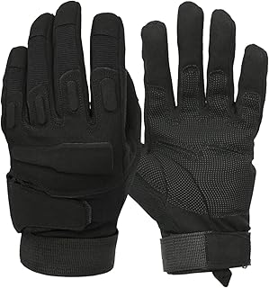 Guantes al Aire Libre de los Hombres llenos del Dedo Guantes tácticos Militares patín de Desgaste contra Guantes Resistentes Ciclo de la Bicicleta de la Motocicleta