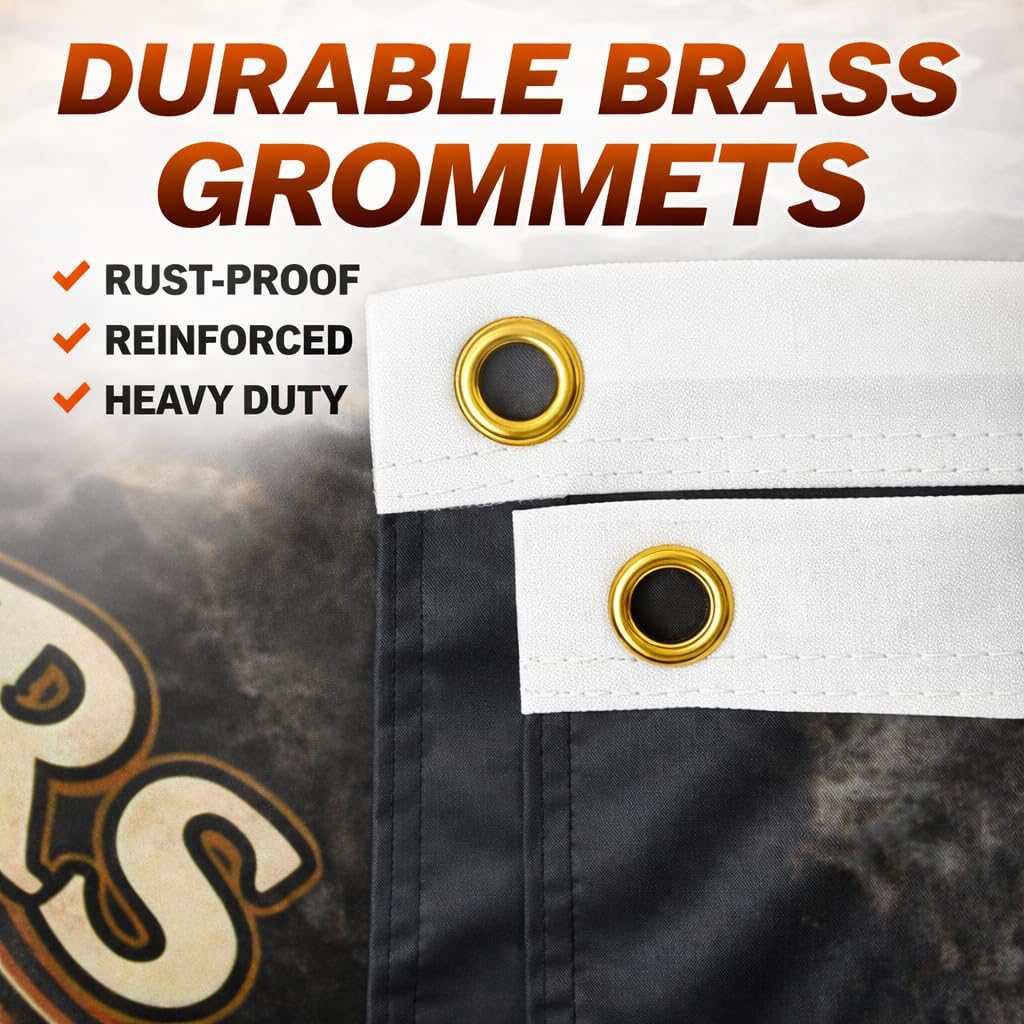 USA 250th Anniversary Flag Double Sided, 3-Layer Heavy Duty Patriotic Flag with Quadruple-Stitched Fly End, Fade Resistant Outdoor American Independence 1776–2026 Celebration Flag - Image 4