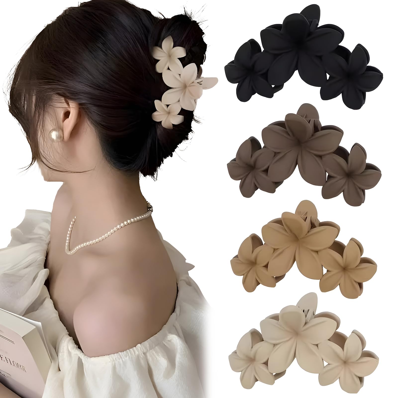 ヘアクリップ GOLDY ヘアクリップ ワイド ウェーブ アセチ レース ヘアー
