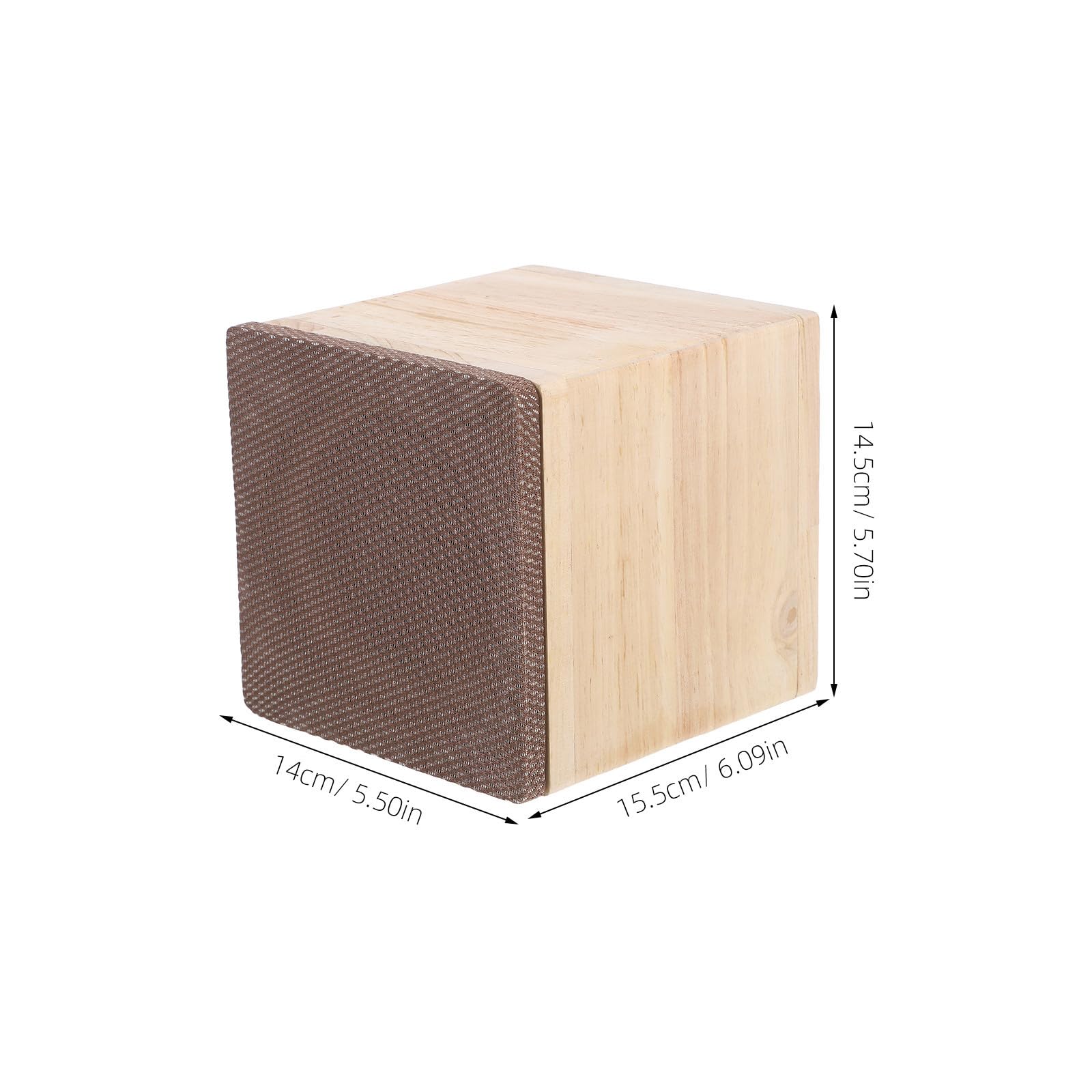 BESTonZON LKW Lautsprecherbox für 4 Zoll Lautsprecher mit Eleganter Oberfläche und Vibrationsminimierendem Design für Lange Straßenfahrten und Täglichen Gebrauch
