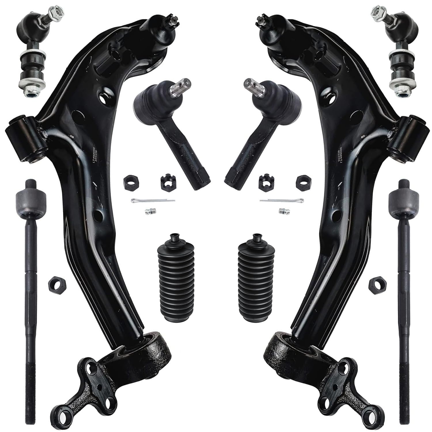 Detroit Axle - 10pc Front End Suspension Kit for Nissan 2001-2006 Sentra