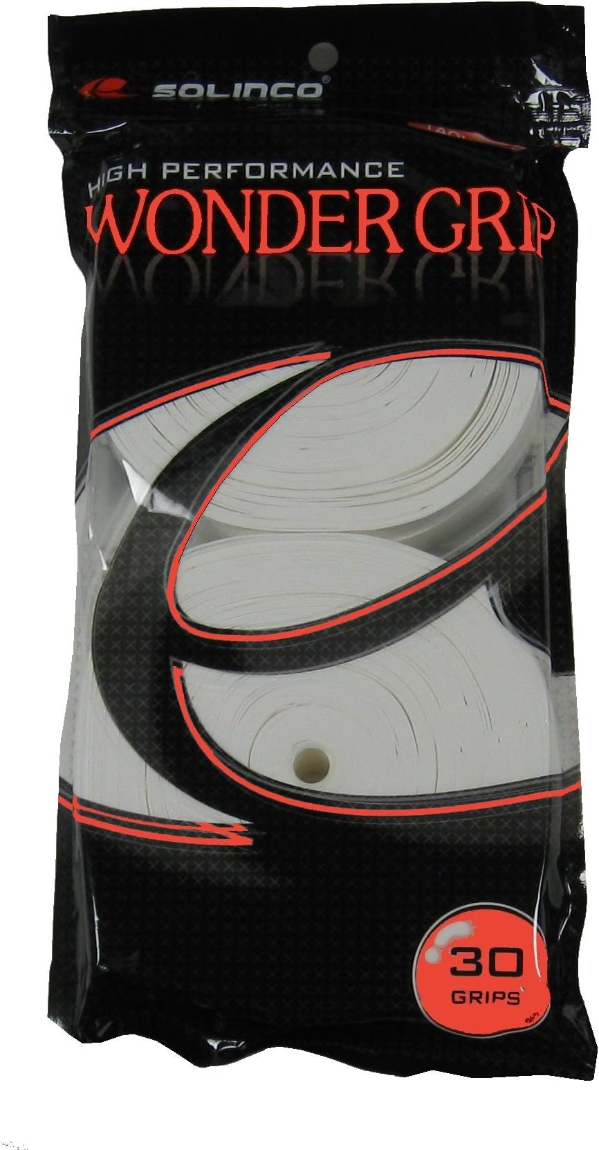 Unisex's Wonder Overgrip (Pack of 30) -White, One Size, Onesize
