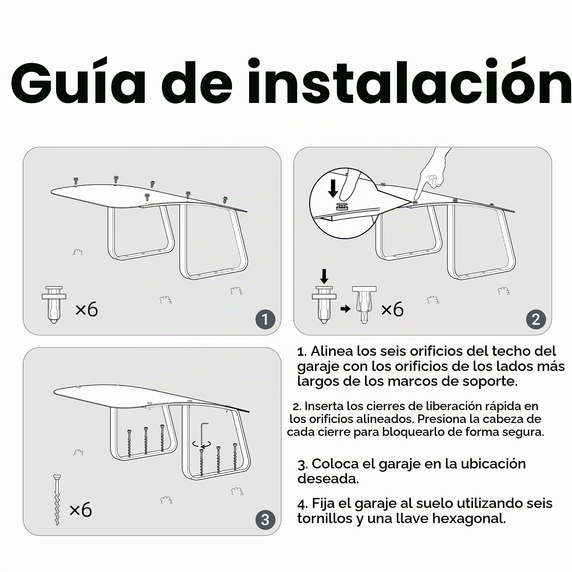 Garaje de Cortacésped Robótico MOVA, protección contra Clima adverso y luz Solar, Resistente al Agua, fácil configuración e instalación, Accesorio para la Serie de Robot Cortacésped MOVA