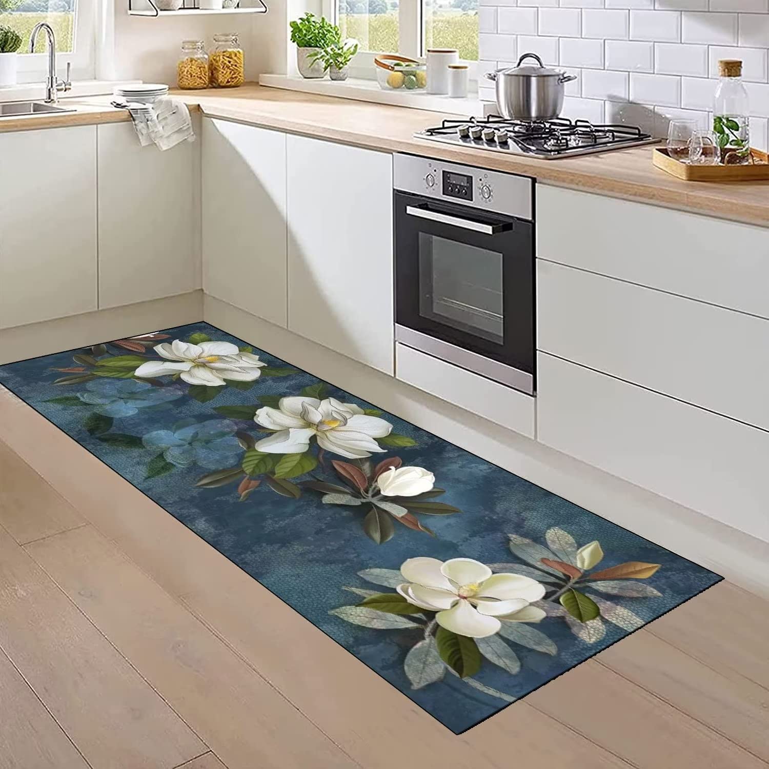 AUTRUCKER Tappeto minimalista lavabile in lavatrice, tappetino in stile retrò americano, tappeto decorativo per soggiorno (140*200 cm) | Leroy Merlin