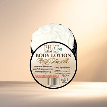 Very Vanilla Moisturizing Body Lotion with Shea & Cocoa Butter | 5 oz