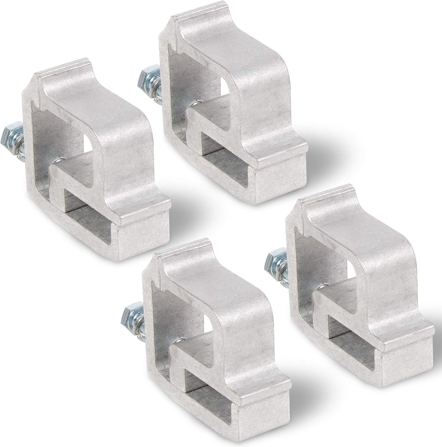 4 x Truck cap topper camper shell mounting clamps Heavy duty Aluminum