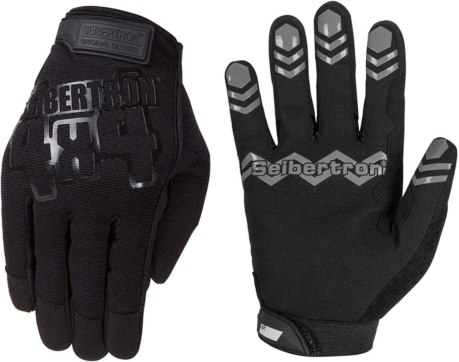 Seibertron Original Multifunction Mechanic Touchscreen Super Grip Safety Work Gloves Fit For Working On Cars,Driving,Gardening, Tactical and Outdoor Sports Gloves