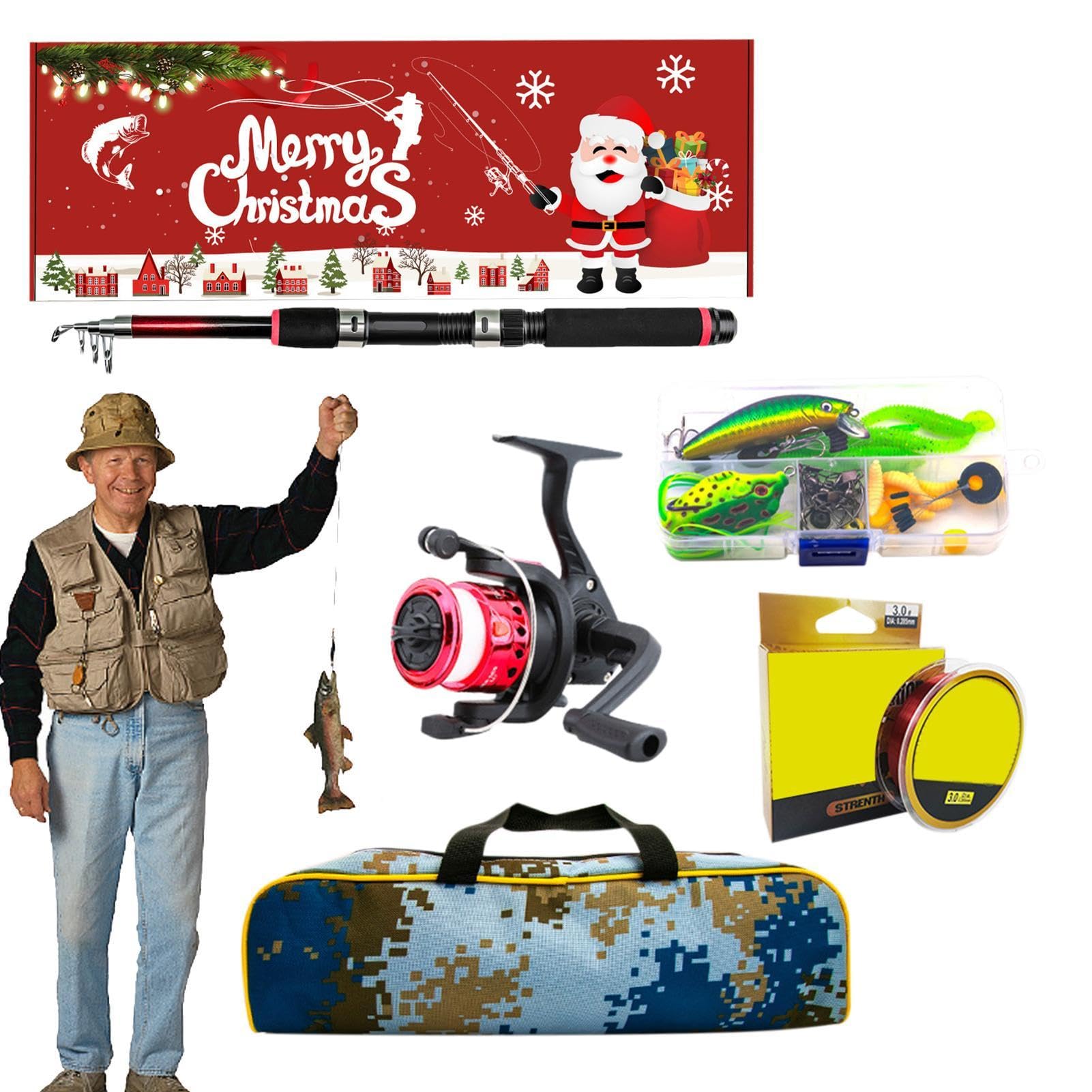 Combo canna da pesca e mulinello, kit canna da pesca - Strumenti da pesca | portatili, canna e mulinello combinati | Attrezzatura da pesca leggera per principianti con , set di canne da pesca t