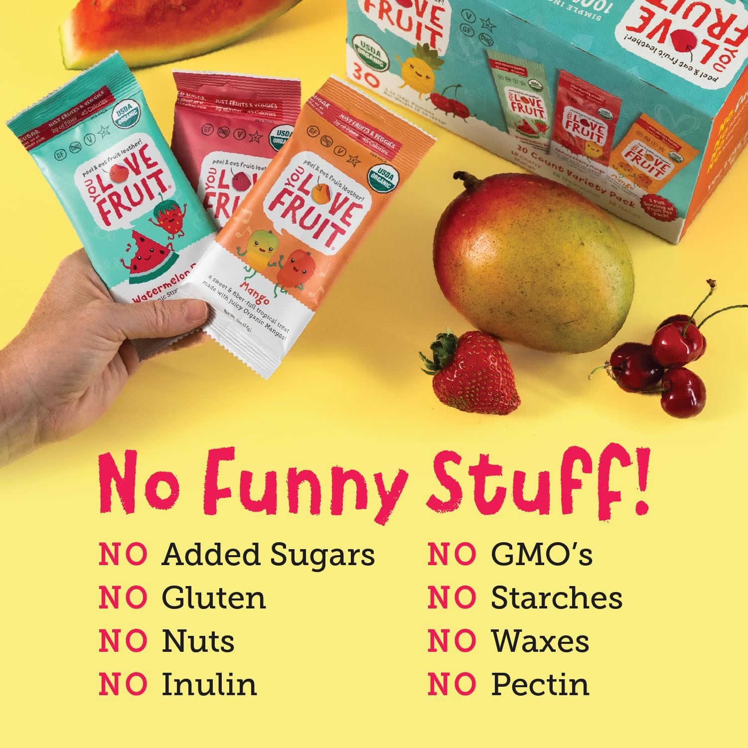 Amazon.com: YOU LOVE FRUIT - KIWI BERRY All Natural Fruit Snacks